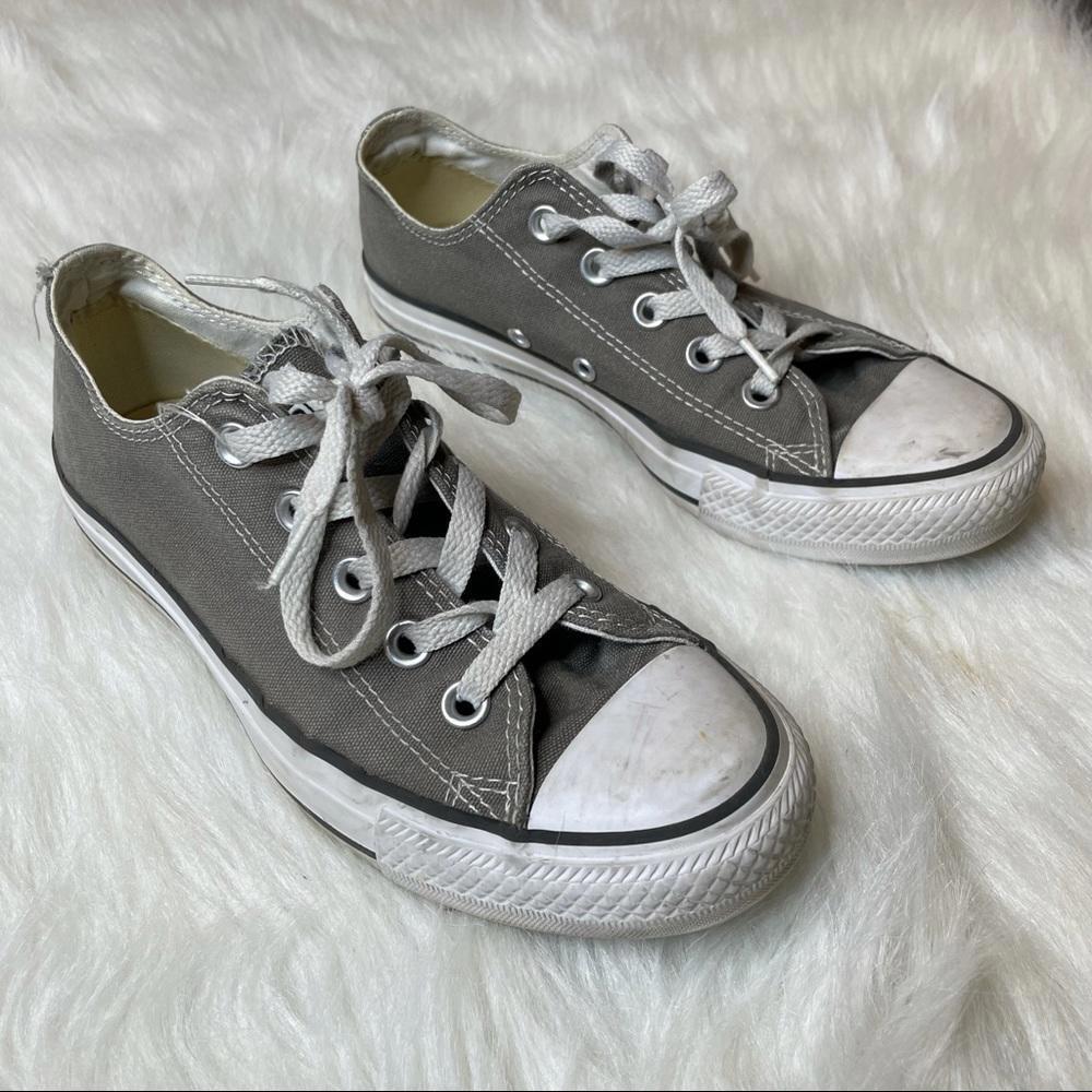 Converse shoes size 6 Classic Gray Canvas Sneaker shoes